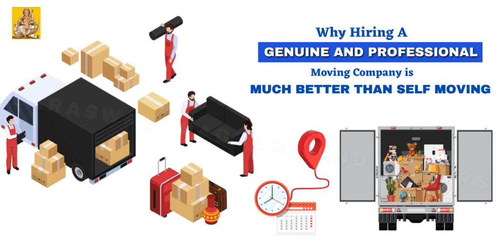 Why Hiring A Genuine And Professional Moving Company Is Much Better Than Self-Moving